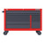 Velocity Rolling Tool Cabinet, 13 Drawer, Red/Gray, Steel, 55 in W x 22-1/2 in D x 38-1/2 in H - JSTV5539RD13RG