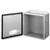 Carbon Steel Electrical Enclosures, 14 in H, 6 in D, 8 in W, NEMA 12, Hinged - A14086CH