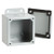Steel Electrical Enclosures, 8 in H, 6 in D, 6 in W, NEMA 12, Screw On - A8066SC