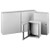Mild Steel Electrical Enclosures, 16 in H, 6 in D, 16 in W, NEMA 4, 12, Hinged - CSD16166