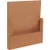 Easy-Fold Mailers, 14 1/8" x 8 5/8" x 1", Kraft, 50/Bundle - M1491K