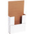 Easy-Fold Mailers, 7 1/2" x 7 1/2" x 2", White, 50/Bundle - M772BF