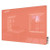 36"x48" Magnetic Glass Dry Erase Board, Peach - HMYRM34PH