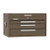 Signature Series Top Chest, 3 Drawer, Brown, Steel, 26 in W x 12 in D x 14-3/4 in H - 263B