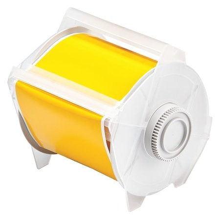 Label Tape Cartridge, Yellow, Labels/Roll: Continuous - 76701