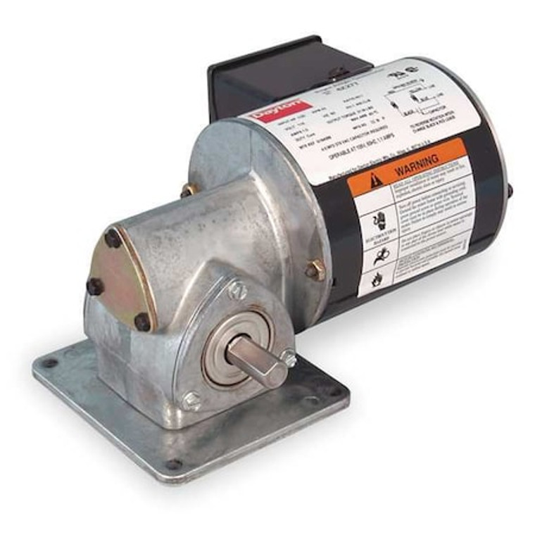 AC Gearmotor, 21.0 in-lb Max. Torque, 43 RPM Nameplate RPM, 115V AC Voltage, 1 Phase - 1XFY2