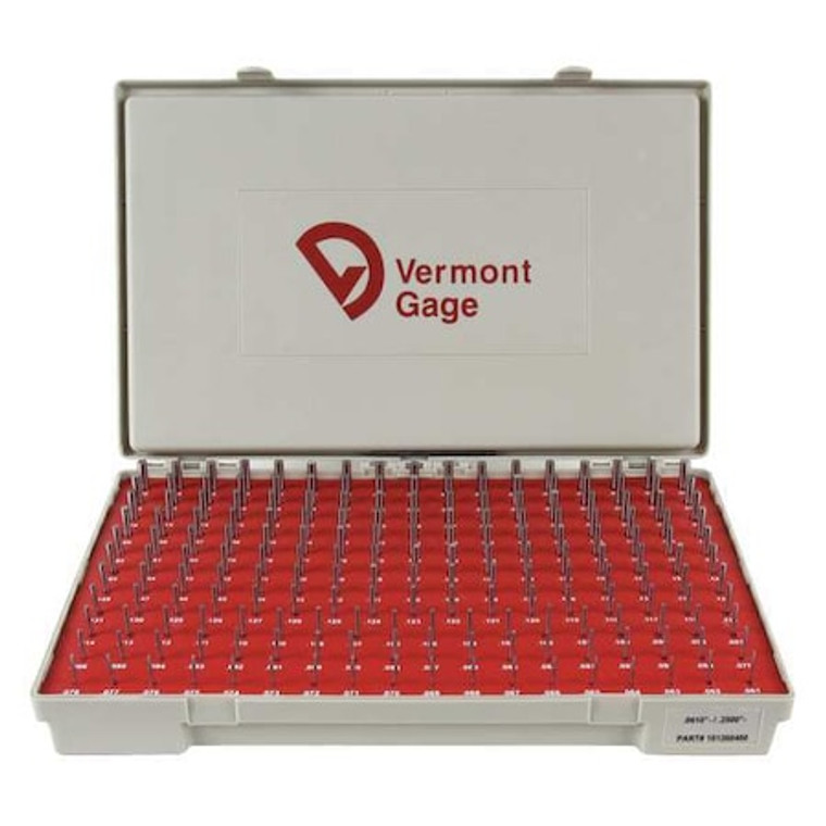 Pin Gage Set, Minus, Class ZZ, 190 Pcs - 101200400