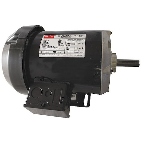 GP Mtr, Split Ph, TEFC, 1/2 HP, 1725 rpm, 56 - 5K596