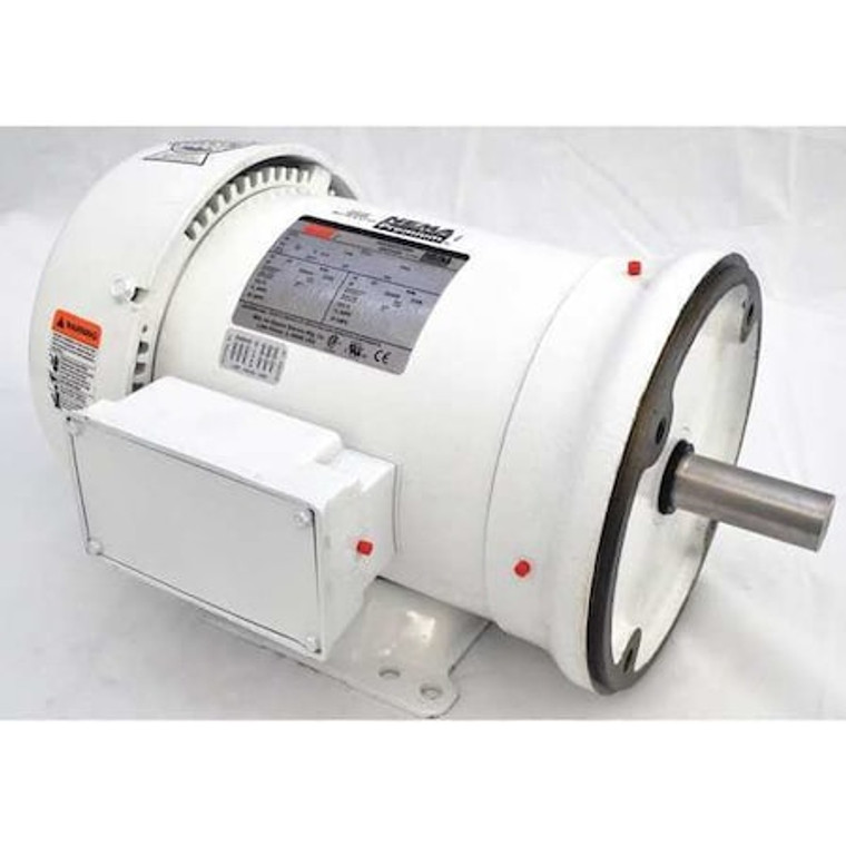 Washdown Motor, 3 Ph, TEFC, 5 HP, 1760 rpm - 5XAU1