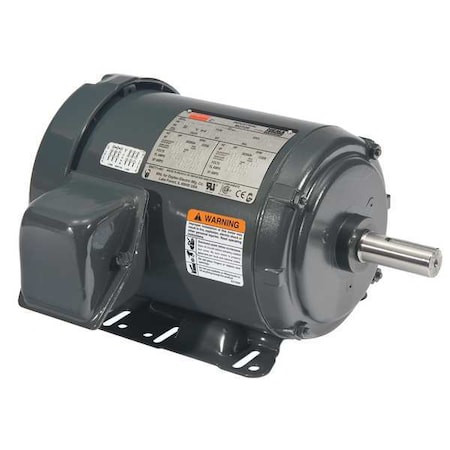 3-Phase General Purpose Motor, 2 hp HP, 143-5T/56HZ Frame, 230/460V AC Voltage, 1750 Nameplate RPM - 2NKY3