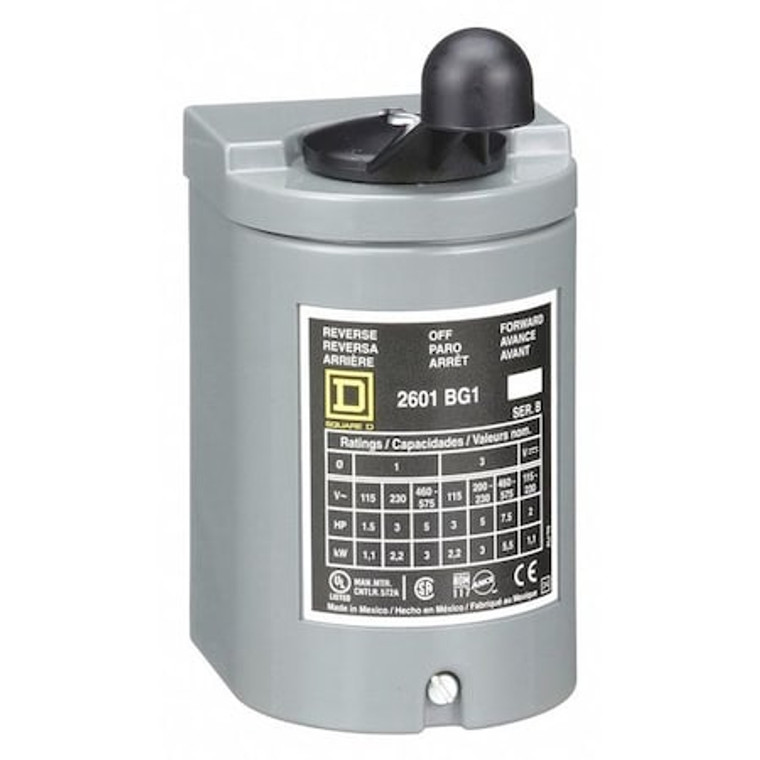Switch, Drum Reversing, Plastic Handle - 2601BG1