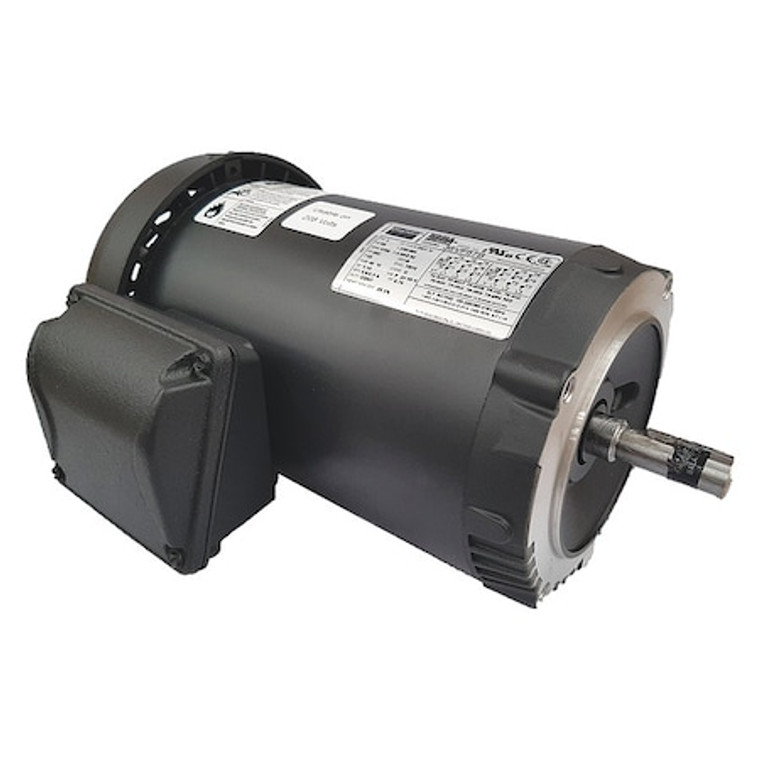 3-Phase General Purpose Motor, 1 1/2 HP, 56C Frame, 230/460V AC Voltage, 1750 Nameplate RPM - 36VF67