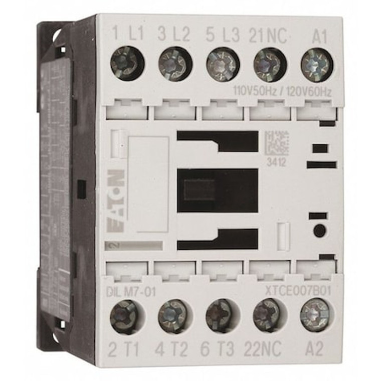 IEC Magnetic Contactor, 3 Poles, 24 V DC, 7 A, Reversing: No - XTCE007B01TD