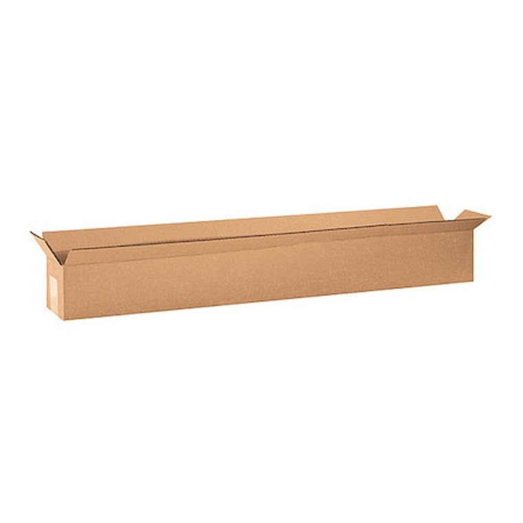 Long Corrugated Boxes, 60" x 6" x 6, Package Quantity 15, 12" Inside Lg, 10" Inside W, 15 PK - 6066