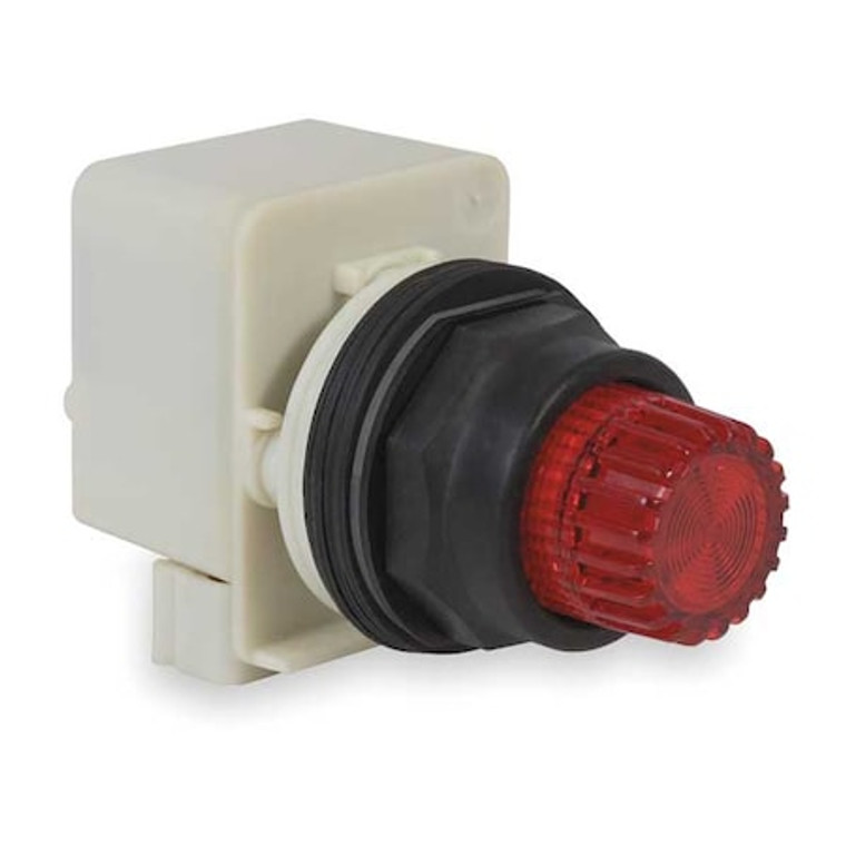 Illuminated Push Button Operator, 30 mm, Red - 9001SK2L1R