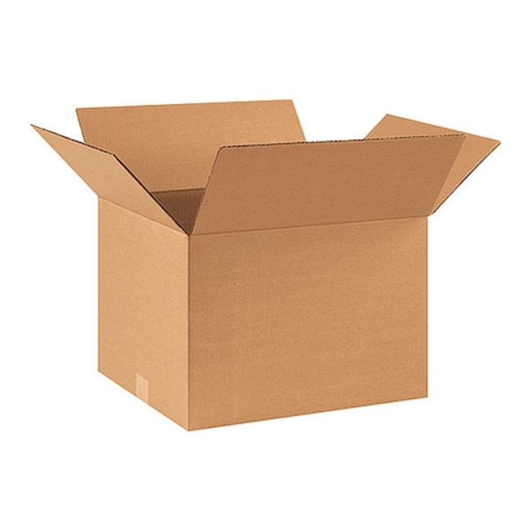 Corrugated Boxes, 17 1/2" x 14 3/4", Package Quantity 25, 12" Inside Lg, 10" Inside W, 25 PK - 171412R