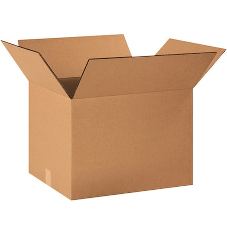 Double Wall Boxes, 20" x 16" x 12", Package Quantity 15, 12" Inside Lg, 10" Inside W, 15 PK - HD201612DW