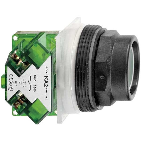 Non-Illuminated Push Button, 30 mm, 1NO/1NC, Green - 9001SKR2GH13