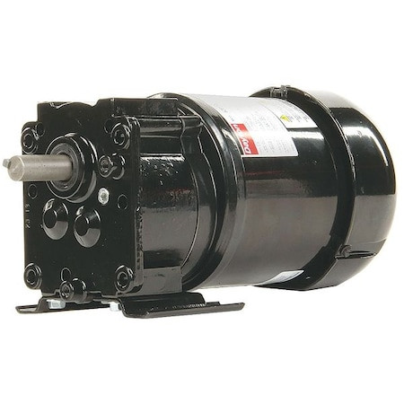 AC Gearmotor, 210.0 in-lb Max. Torque, 41 RPM Nameplate RPM, 115/230V AC Voltage, 1 Phase - 6Z819