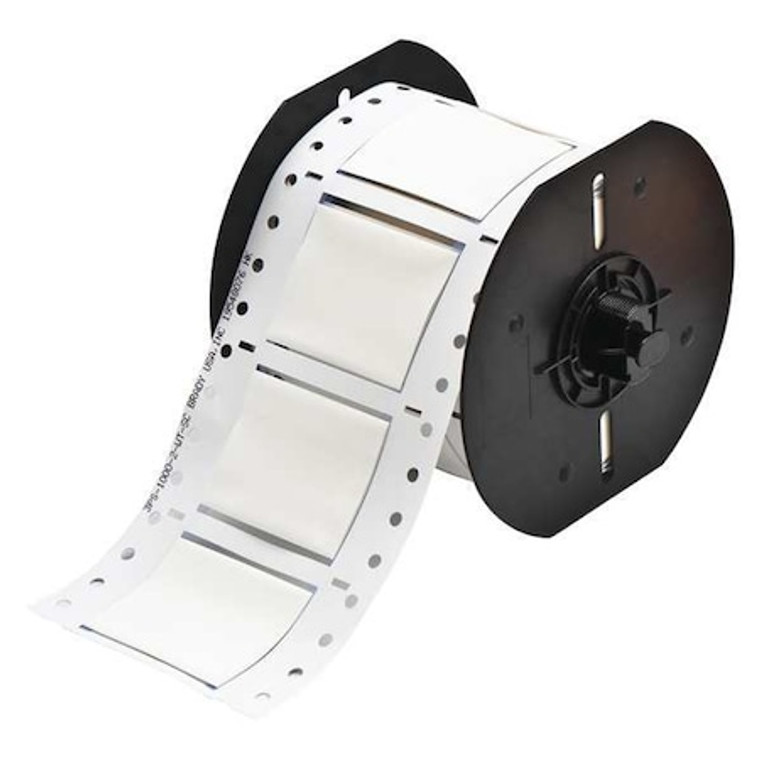 2" x 1-21/32" White Wire Marking Sleeves, B33D-1000-2-342 - B33D-1000-2-342
