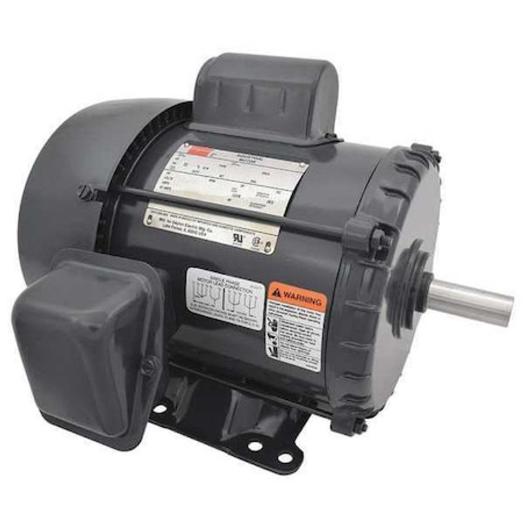 Capacitor-Start General Purpose Motor, 1 hp HP, 115/230V AC Voltage, 182 Frame, 1,740 Nameplate RPM - 5K485