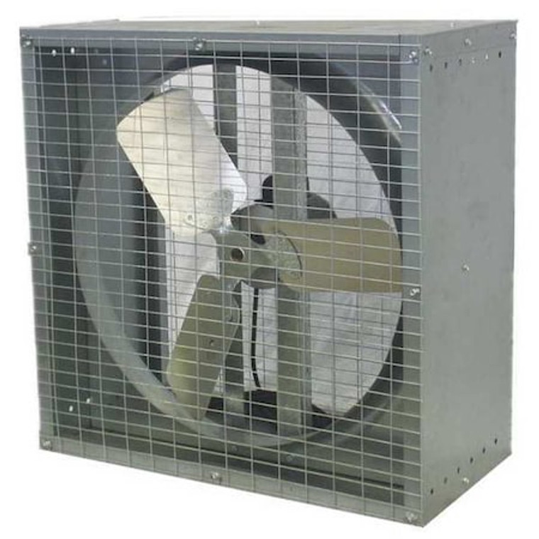 Exhaust Fan, 24In, D/D, 230V - 44YU13