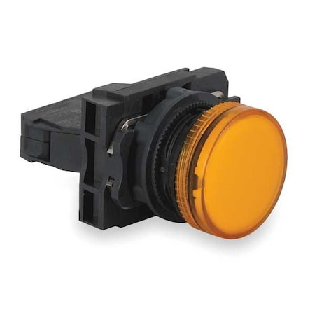 Pilot Light Complete, Yellow, 22mm - XB5AV65