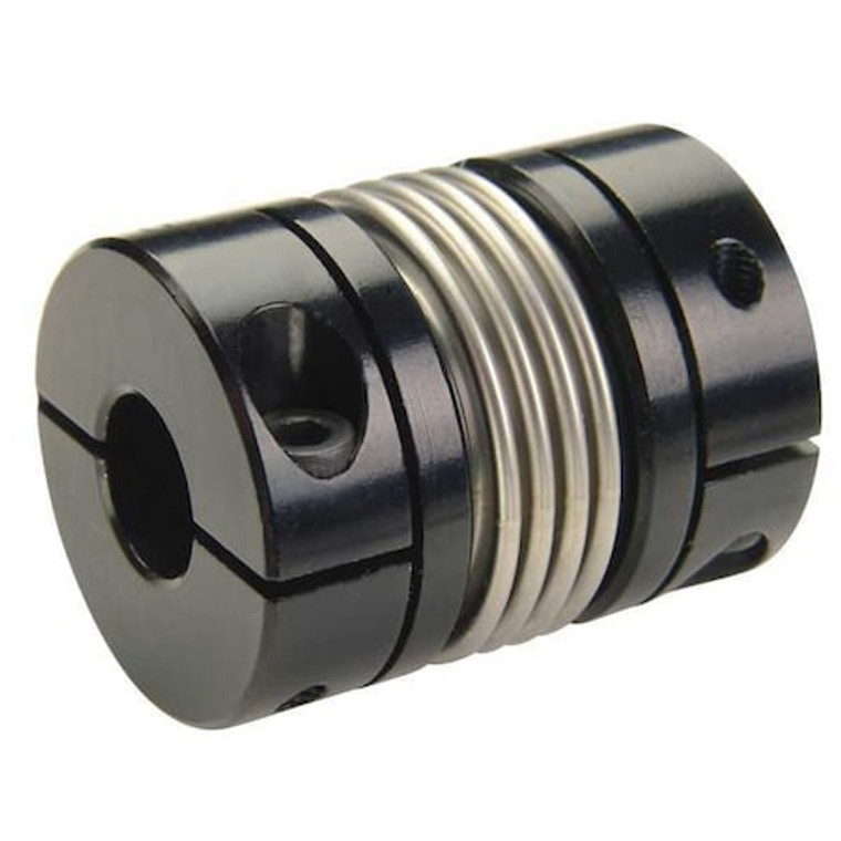 Coupling, Bellows Clamp, Bore 3/4x1/2 In - BC32-12-8-A