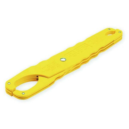 Large Fuse Puller, 11 3/4 in L, High-Dielectric, Glass-Filled Polypropylene, Yellow - 34-003