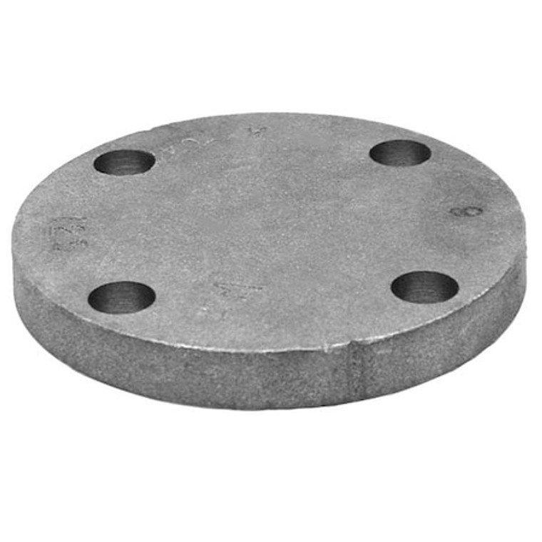 Flanged, Cast Iron Blind Flange Faced and Drilled, Class 125 - 0308017201