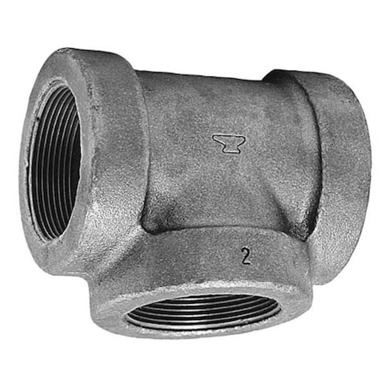 FNPT, Cast Iron Reducing Tee, Class 125 - 0300060803