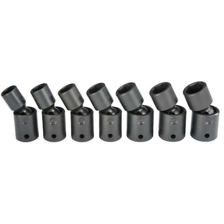 1/2" Drive Universal Impact Socket Set, 7 pcs - J72143M