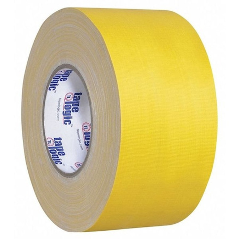 Tape Logic® Gaffers Tape, 11 Mil, 4" x 60 yds., Yellow, 12/Case - T98918Y