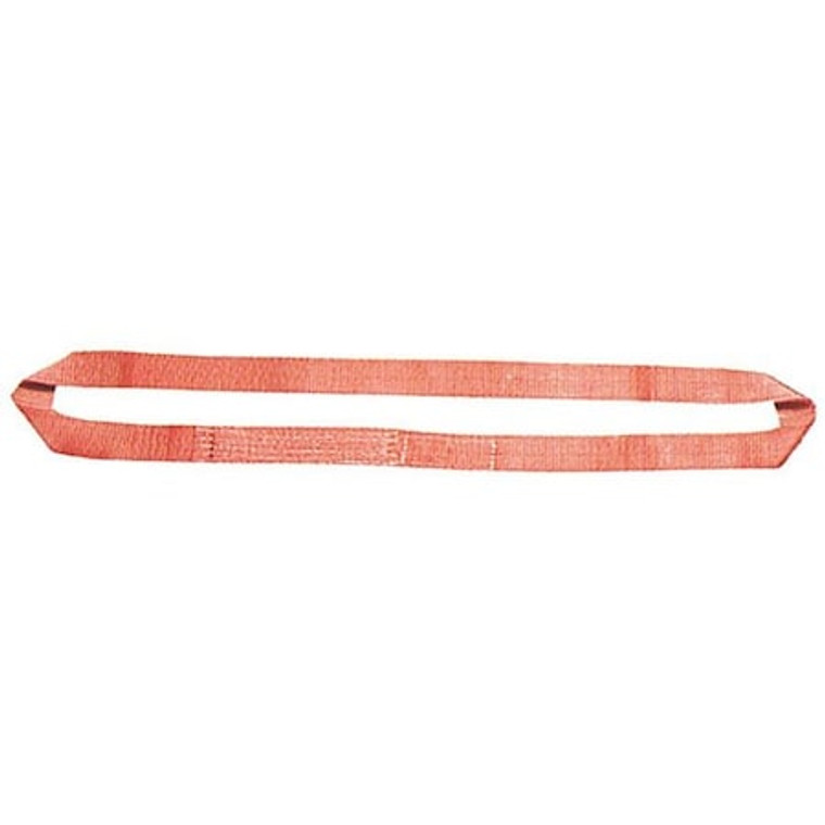Web Sling, Type 5, 6 ft L, 4 in W, Nylon, Yellow - EN1804NX6