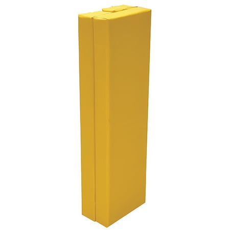 Column Protector, Yllw, 36inH, 15inW, I-Beam - V-PAD-I-39-Y