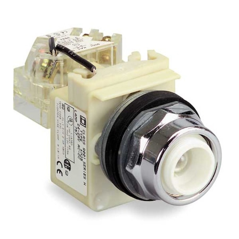 Illuminated Push Button Operator, 30 mm, No Cap - 9001K1L1