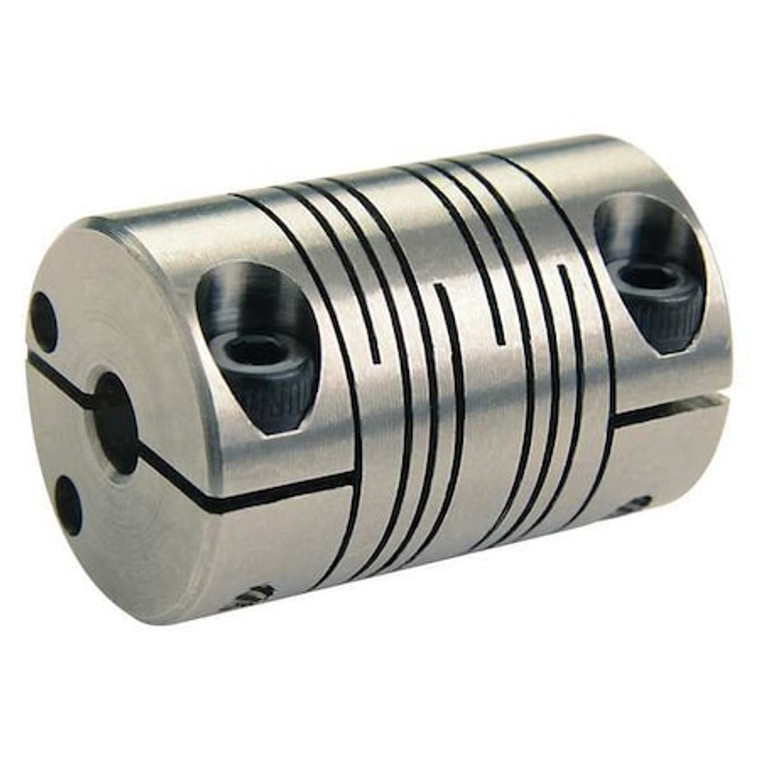 Coupling, 6 Beam Clamp, Bore 5/16x5/16 In - FCR20-5-5-SS
