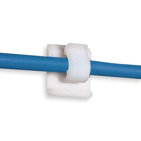 Cable Clip, Side Entry, Natural, PK100 - ACC38-A-C