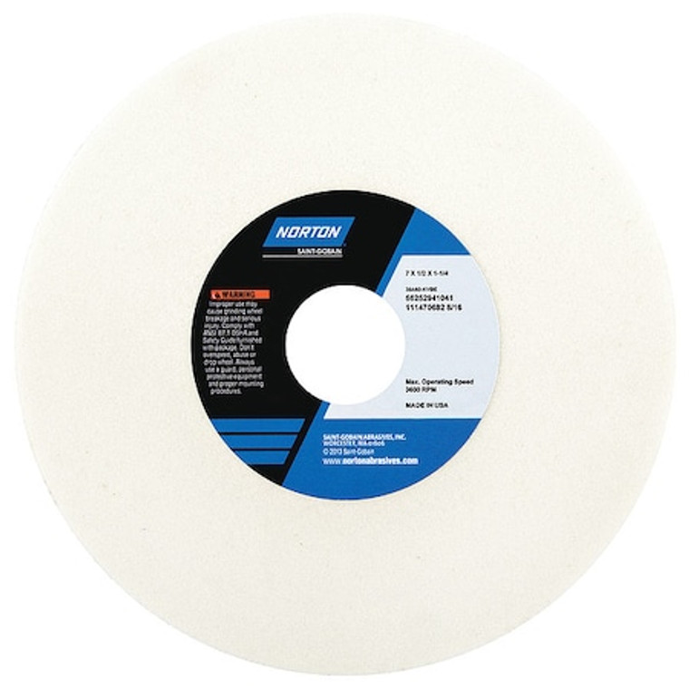 Grinding Wheel, T1, 7x1/2x1.25, AO, 60G, PK5 - 66252941041