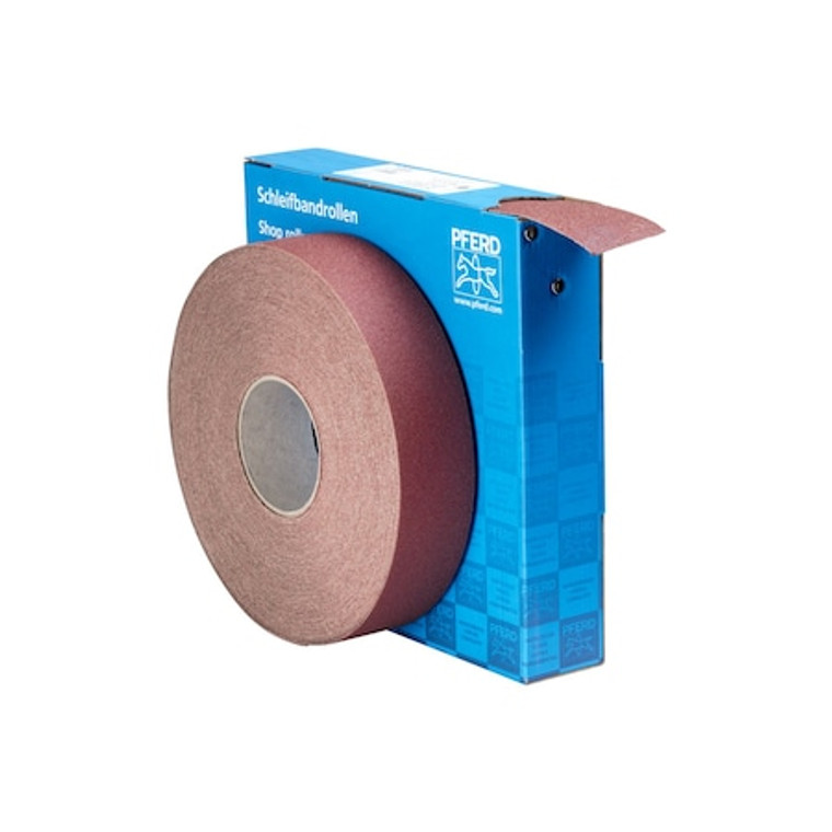 2" Shop Roll - Resin/Resin Heavy Duty - 50 Yard Roll - Aluminum Oxide - 80 Grit - 47217