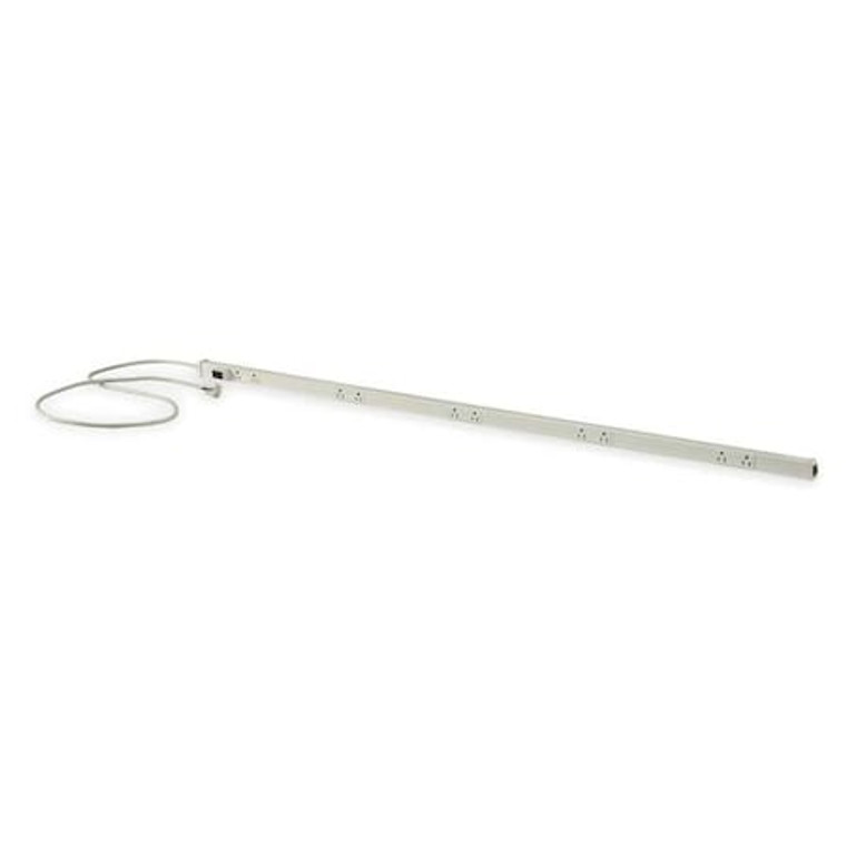 Outlet Strip, Switched, 10 Outlet(s) 5-15R, 5-15P, 6 ft., White - PT155112P