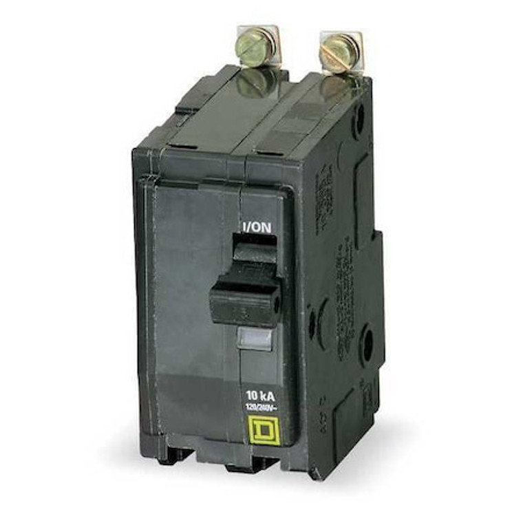 Miniature Circuit Breaker, QOB Series, 100A, 2 Pole, 120/240V AC, 10kA at 120/240V AC - QOB2100H