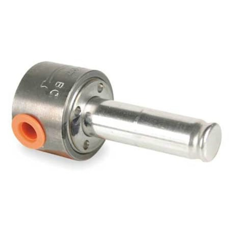 Stainless Steel Solenoid Valve Less Coil, Normally Closed, 1/4 in Pipe Size - 008041