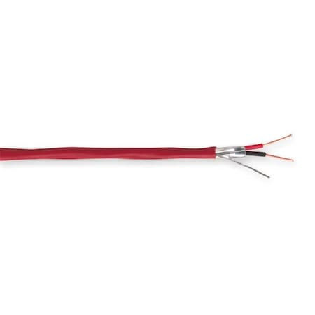 Comm Cable, Shielded, Riser, 16/2, 500 Ft. - E2522S.18.03
