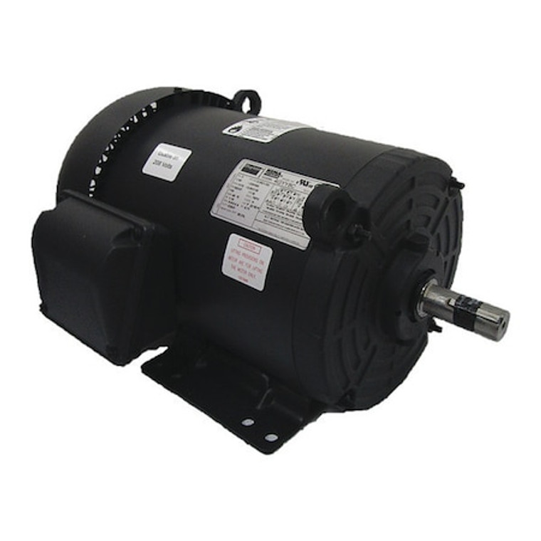 3-Phase General Purpose Motor, 2 hp HP, 182/4T Frame, 208-230/460V AC Voltage, 1165 Nameplate RPM - 4GYY8