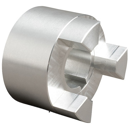 Jaw Coupling Hub, AL110, Aluminum, 1" - AL1101