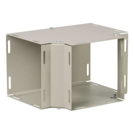 Wireway, Tee, 4x4 Sq In, 16 Gauge, Steel - T0404