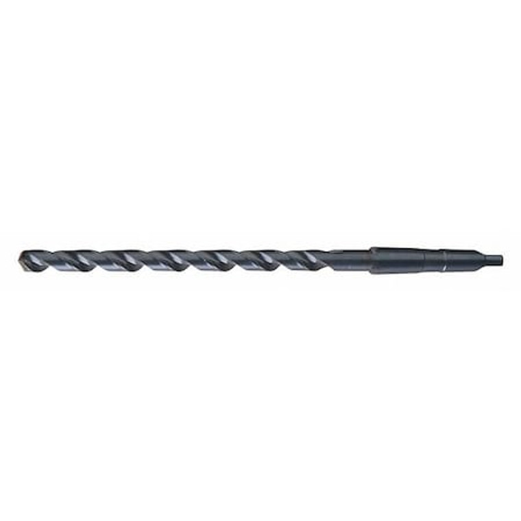 118° Extra Length Taper Shank Drill Cleveland 940E Steam Oxide HSS RHS/RHC 17/32 - C13833