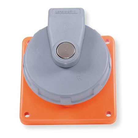 IEC Pin and Sleeve Receptacle, 60A, 250V - HBL460R12W