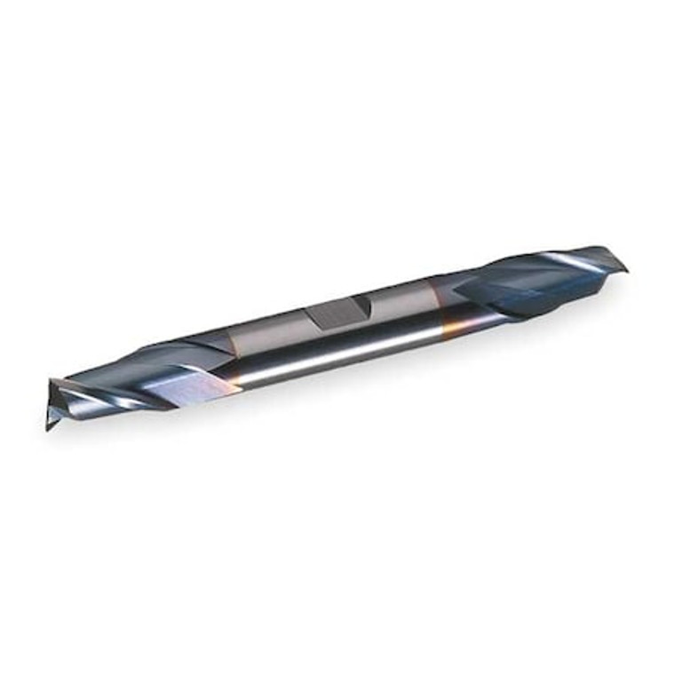 2-Flute Cobalt 8% Square Double End CenterCut Finisher CTD HDC-2-TC TiCN 15/16x1x1-5/8x6-3/8 - C32911